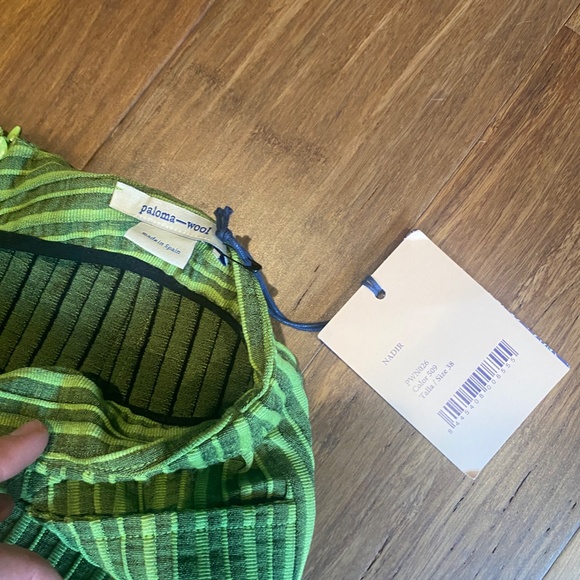 Paloma Wool no 981 Nadir Pants Green NWT - Picture 4 of 5